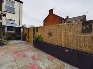 Rear low maintenance garden- click for photo gallery